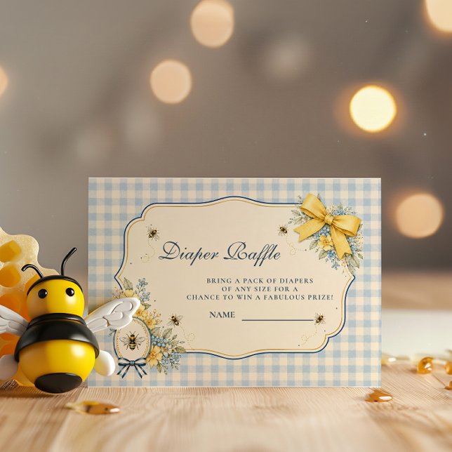 Preppy Sweet Bee Blöja Lotteri Tilläggskort (Skapare uppladdad)