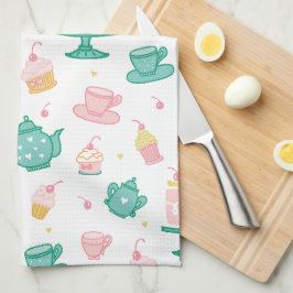 Preppy Tea Set and Cake Kökshandduk