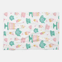 Preppy Tea Set and Cake Kökshandduk