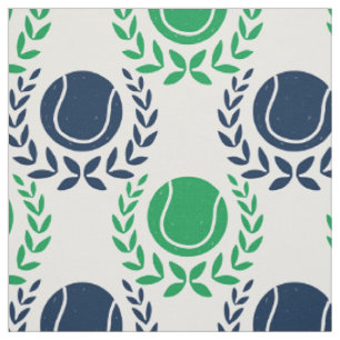 Preppy Tennis Lager - Grön & Marinblå Tyg