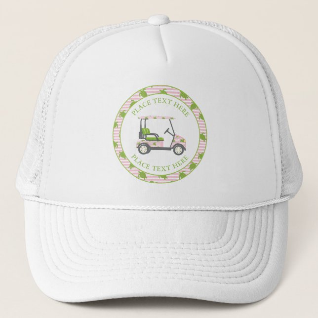 Preppy Turtles Golf Cart Keps (Framsida)
