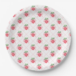 Preppy Watercolor Strawbär Berry Sweet