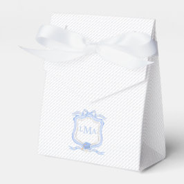 Preppy Wedgewood Monogram Studenten Presentaskar