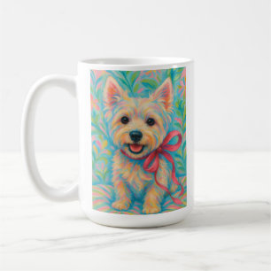 Preppy Westie Kaffemugg