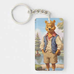 Preppy Winnie, Pooh 1 Nyckelring