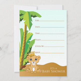 Preprinted Fill in Invitations Meddelande