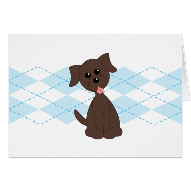 Prepy Puppy OBS Kort (Framsidan Horizontal)