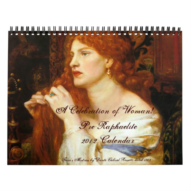 PreRaphaelite 2012-kalender Kalender (Omslag)