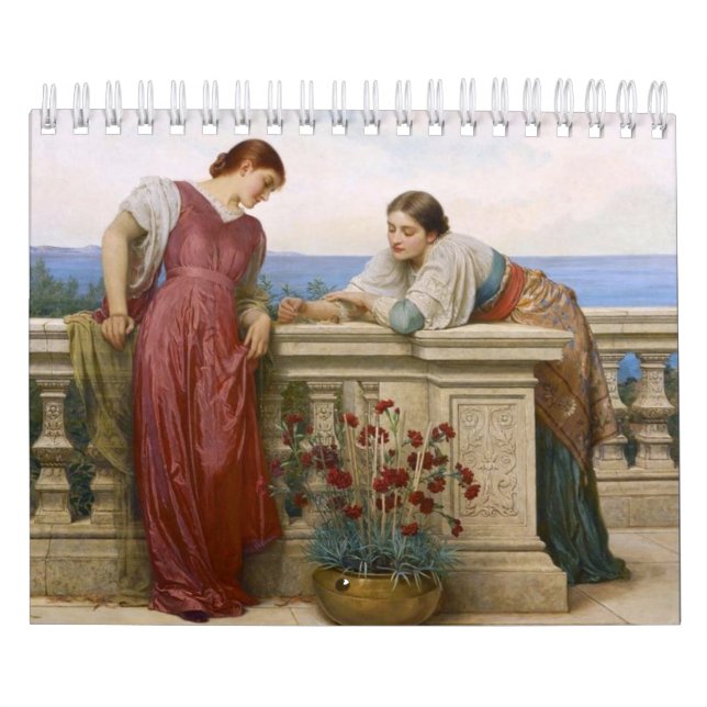 PreRaphaelite Art Calendar Kalender (Omslag)