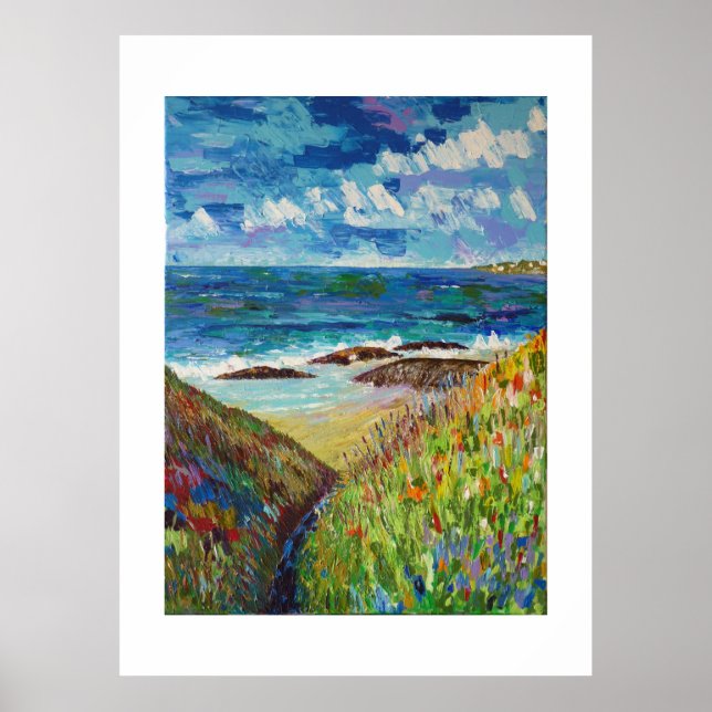 Près de l'océan en bretagne poster (Framsidan)