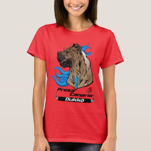 Presa Canario Dukkǭ T Shirt