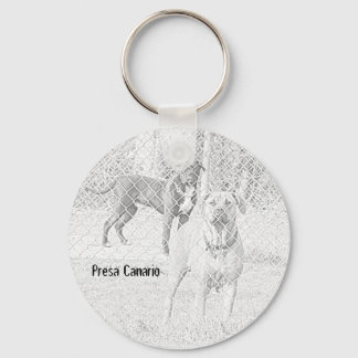 Presa Canario Keychain Nyckelring