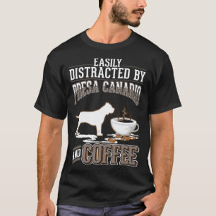 Presa Canario och kaffe Dogo Canario T Shirt