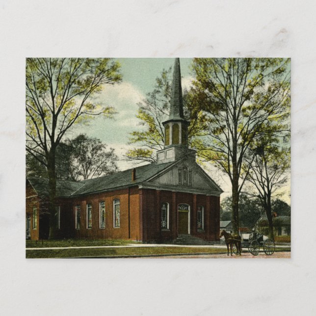 Presbyterian Church, Toskana, Alabama Postcard Vykort (Framsida)