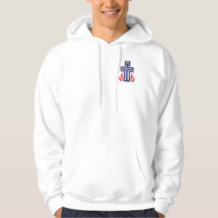 Presbyterianskt symbol sweatshirt med luva