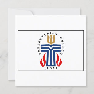 Presbyteriskt Flagga Inbjudningar
