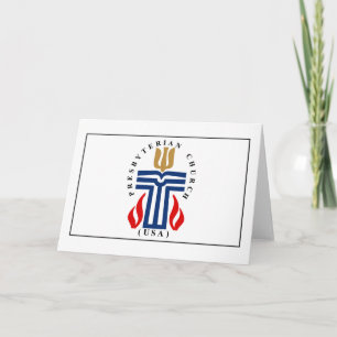 Presbyteriskt Flagga Kort