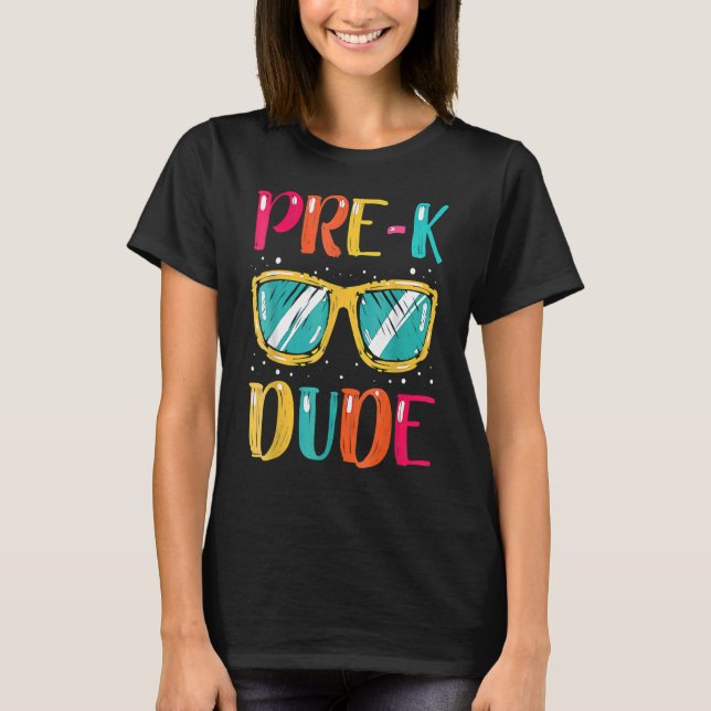 Preschool Back to school första dagen T Shirt (Framsida)