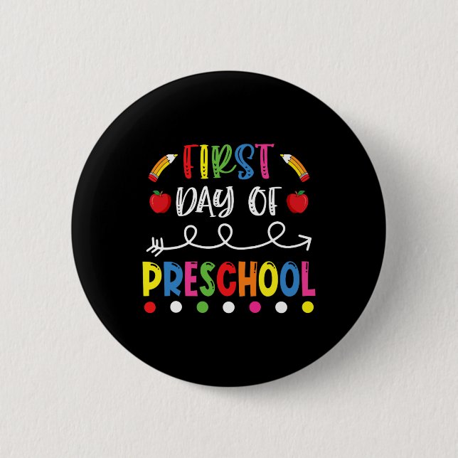 Preschool Back to school Lärare Studenter Knapp (Framsida)