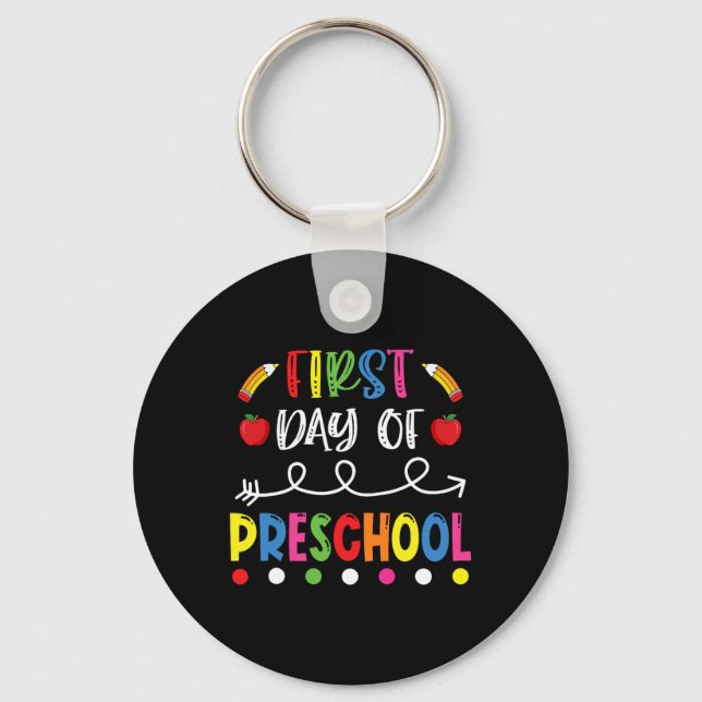 Preschool Back to school Lärare Studenter Nyckelring (Framsida)