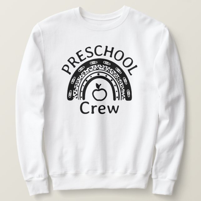 Preschool Crew Preschool Squad Lång Ärmad Tröja (Design framsida)