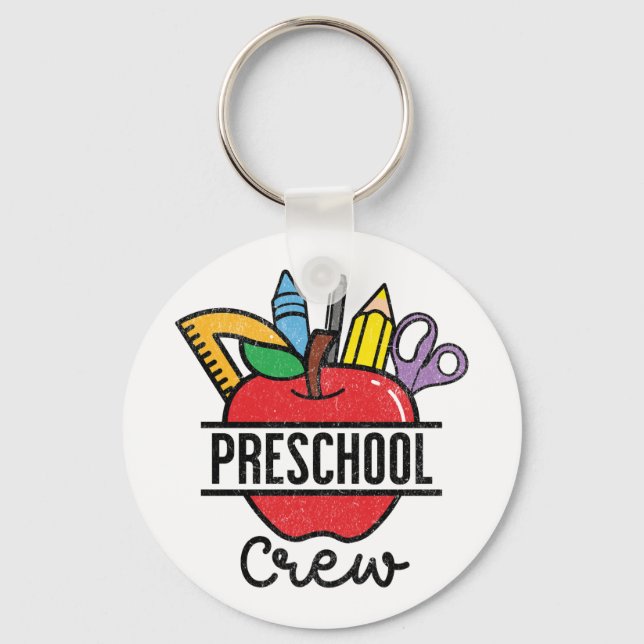 Preschool Crew Preschool Squad Nyckelring (Framsida)