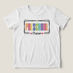 Preschool Crew Preschool Team T Shirt