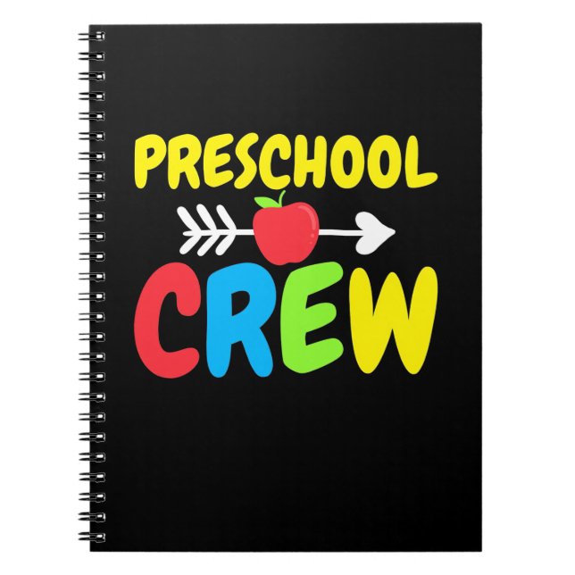Preschool Crew Teacher Anteckningsbok (Framsidan)