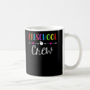 Preschool Crew Teacher Första skoldagen Kaffemugg