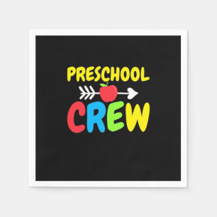 Preschool Crew Teacher Pappersservett