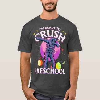 Preschool Dabbing Astronaut Back to school Im Read T Shirt