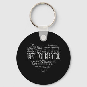 Preschool Director Back to school Daycare Apprecia Nyckelring