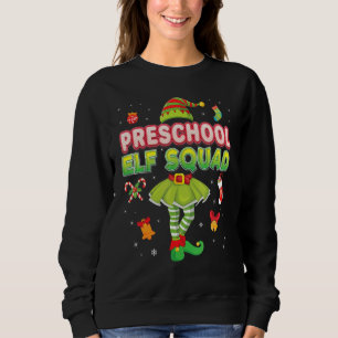 Preschool Elf Squad jul Kostym Santa Helper Cr T Shirt