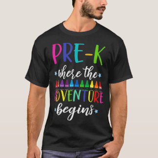 Preschool, förskola Äventyr, första dagen T Shirt