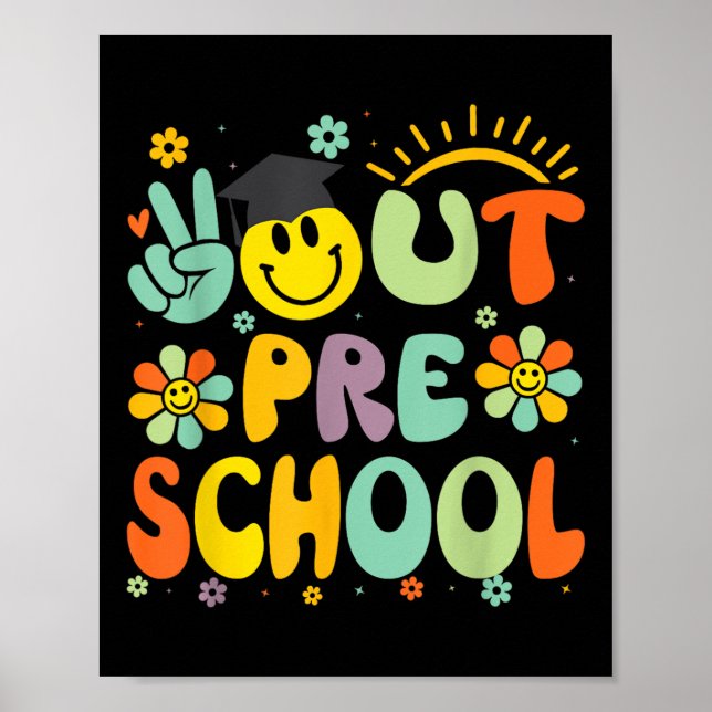Preschool-fredagen 2025 farväl Studenten Poster (Framsidan)