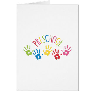 Preschool Hälsningskort