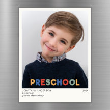 Preschool Keepsaké Photo Magnet