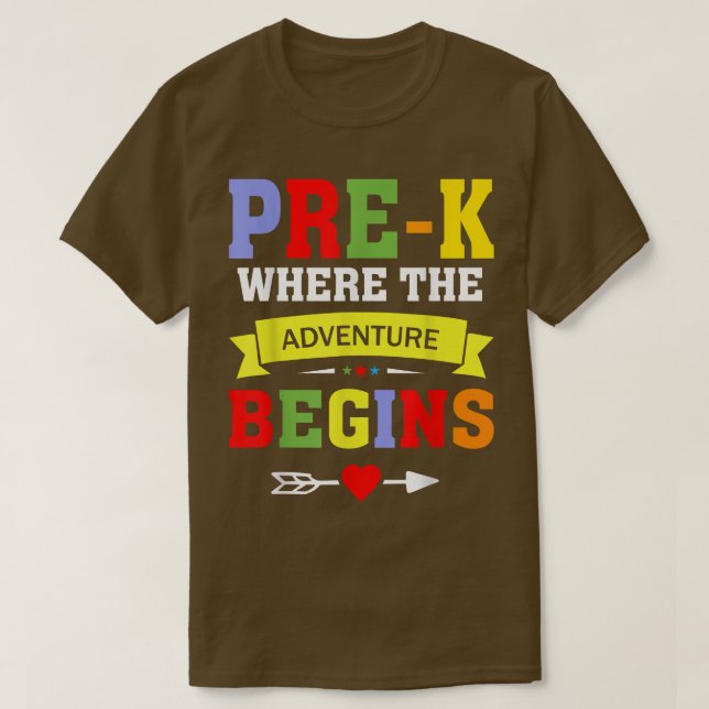 Preschool Kis första dag i Back to school T Shirt (Design framsida)