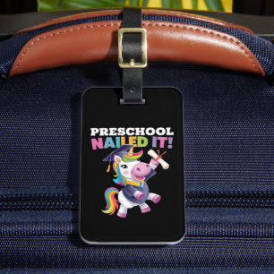Preschool Nail IT Unicorn Studentmössa Bagagebricka