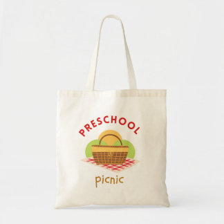 Preschool Picnic Tote Bag Tygkasse