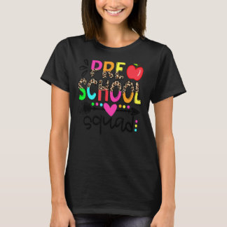 Preschool Squad Teacher Student Team Leopard Tillb T Shirt