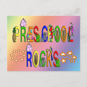 Preschool Sten - stjärnor Vykort