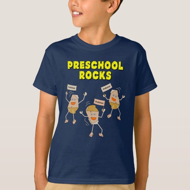 PreSchool Sten T Shirt (Framsida)