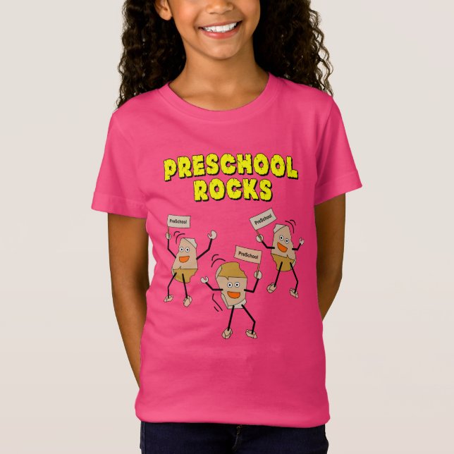 PreSchool Sten T Shirt (Framsida)