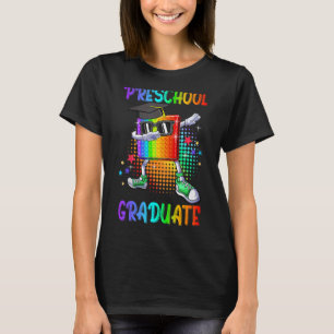 Preschool Student Dabbing Pop det förra Scho-dagen T Shirt