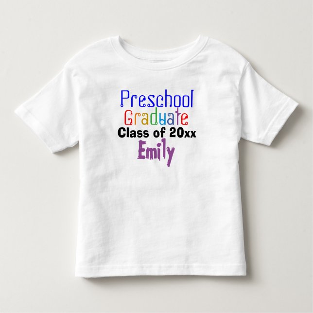 Preschool Student NAMN Tee Shirt (Framsida)