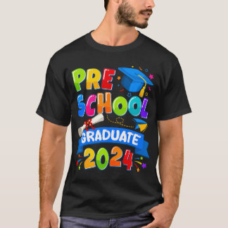 Preschool Studenten 2024 Pre-K Student Kids Boys T Shirt