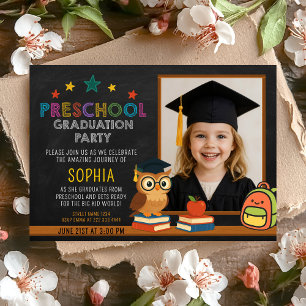 Preschool Studenten Firande Inbjudningar