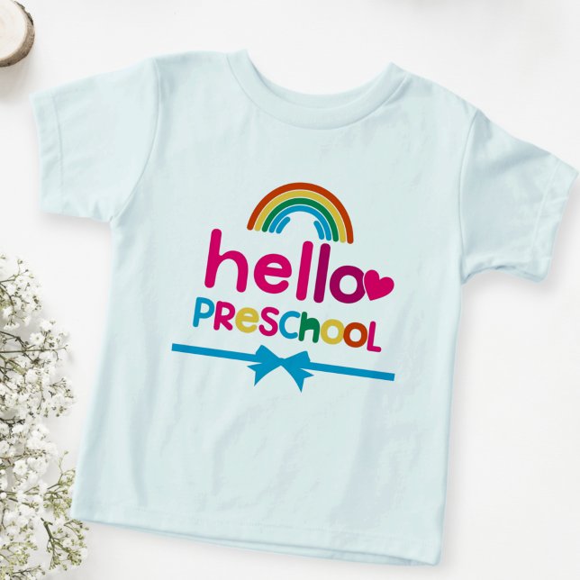 Preschool T-shirt - First Day Preschool T-shirts  (Skapare uppladdad)