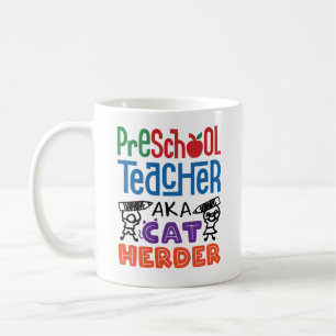 Preschool Teacher alias Cat Herder Kaffemugg